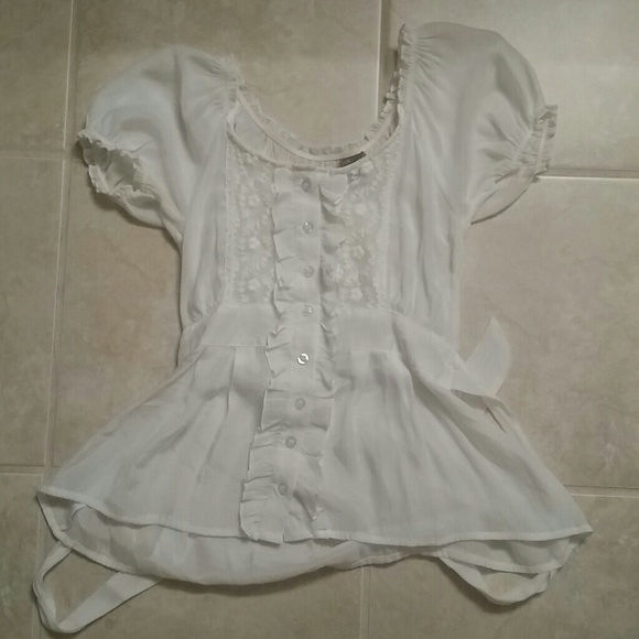 Boho peasant top
