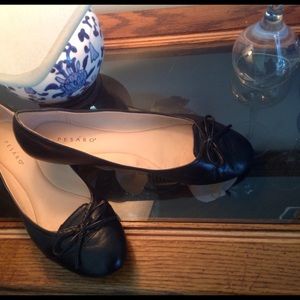 Pesaro "Nadia" Leather Ballet Flats