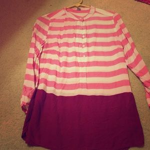 Pink shaded top!