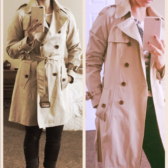 ❗️SOLD❗️Banana Republic classic trench coat - Picture 4 of 4