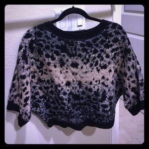 Anthropologie oversized sweater