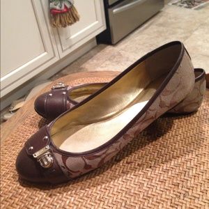 COACH BALLERINA FLATS