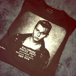 Johnny Depp graphic t-shirt😍