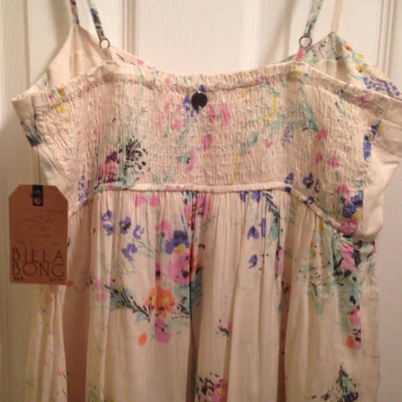 Billabong patern date high low dress - Picture 4 of 4