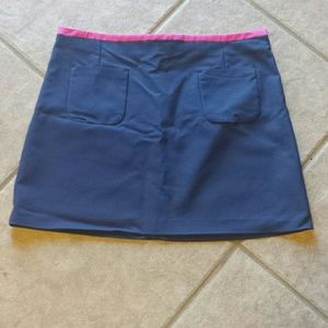 H&M Navy Mini Skirt