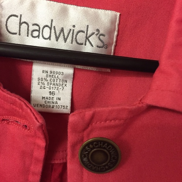 Plus size 16 Chadwick's jacket - Picture 3 of 4