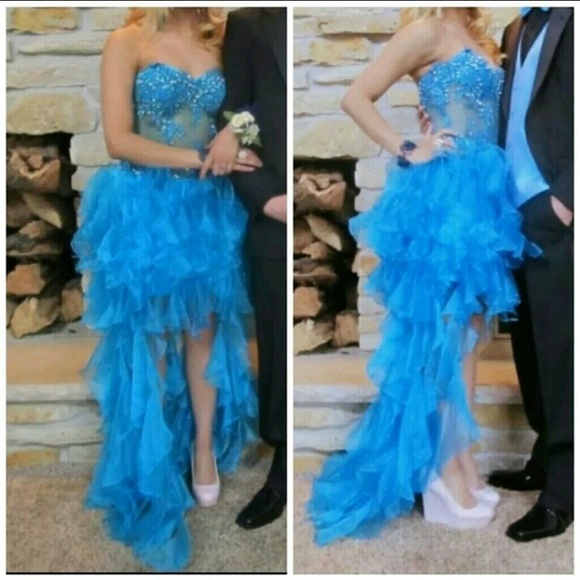 Sapphire prom dress
