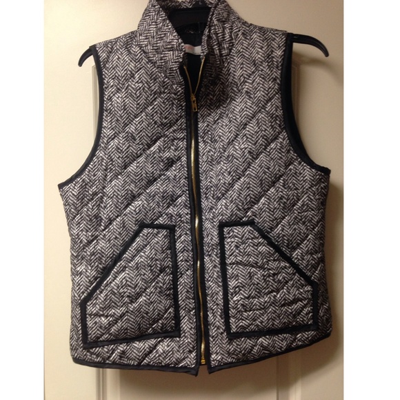 J. Crew inspired Herringbone Vest