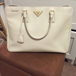 Prada saffiano large totes