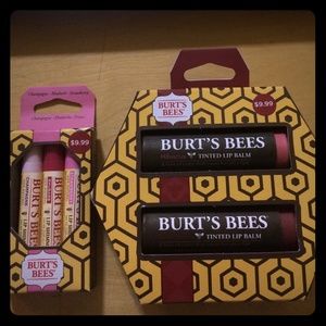 Burt's Bees Shimmers and Lip Balm