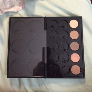 🚫SOLD IN BUNDLE🚫MAC custom dual sided palette.