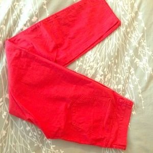 Madewell red pants