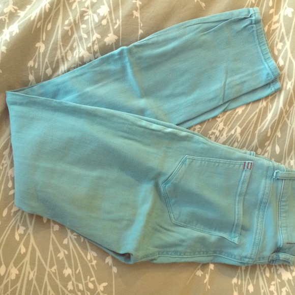 Light blue pants