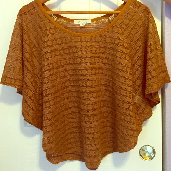 Bohemian butterfly sleeved top