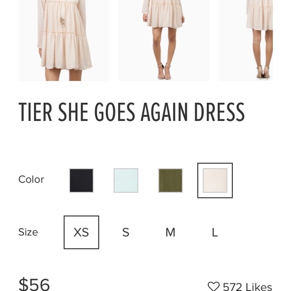 BNWT Ruffled/tiered dress. - Picture 3 of 4