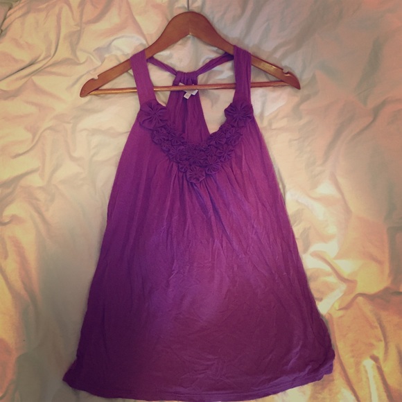 Gorgeous purple floral top