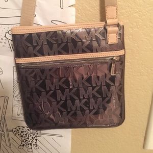 Michael Kors Metallic Cross Body