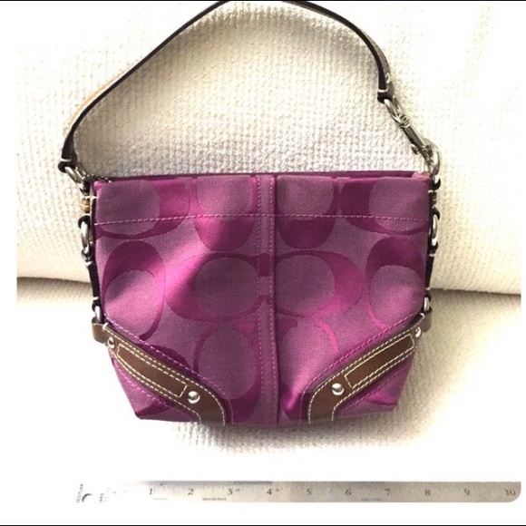 Coach purse and matching wallet