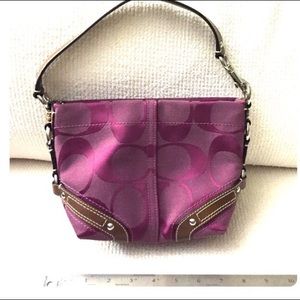 Coach purse and matching wallet