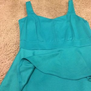 Teal dress