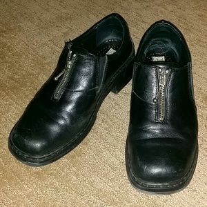 Josef Seibel Black leather comfort shoe