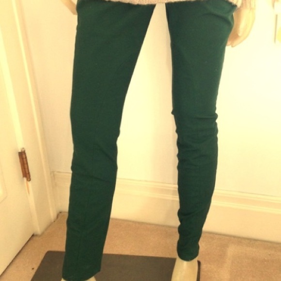 Kate Spade green slim fit pants
