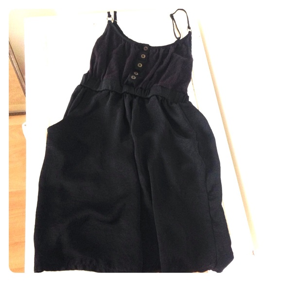 Black summer dress
