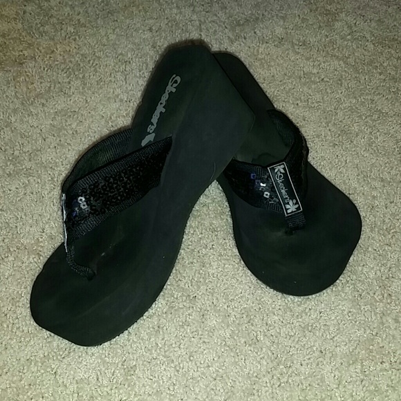 Sketches wedge sandal