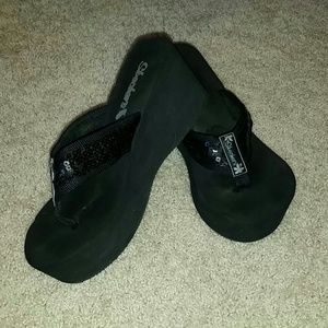 Sketches wedge sandal