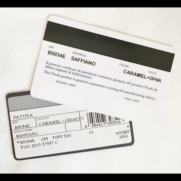 Prada Embroidered Saffiano Bag - Picture 4 of 6