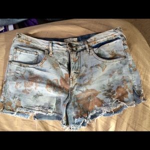 FREE PEOPLE HIGH WAISTED SHORTS