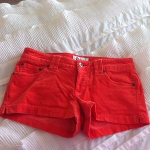 Orange shorts