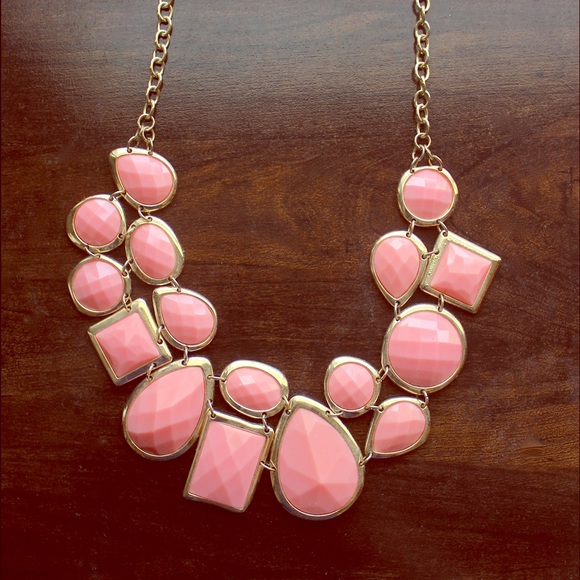 Light Pink Statement Necklace