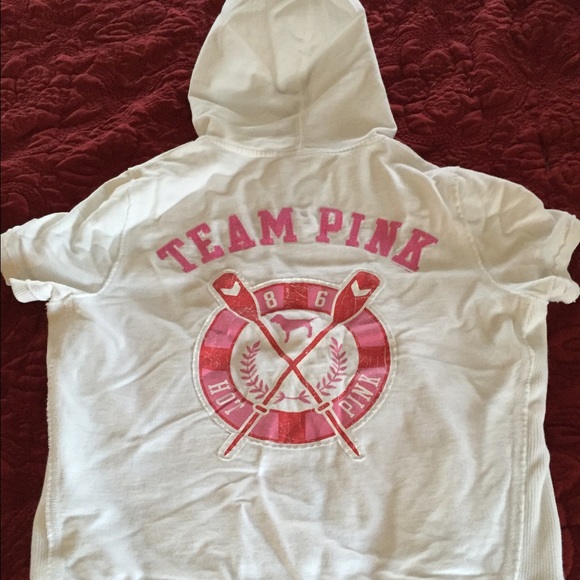 VS pink sweatshirt