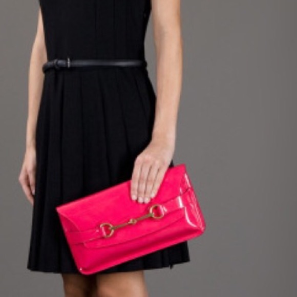 Looking for Gucci horsebit clutch FUSHIA