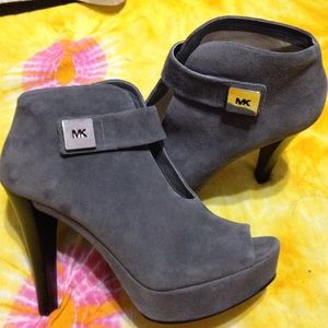 MICHAEL michael kors suede booties