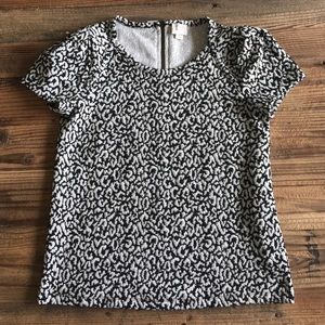 Anthropologie leopard top