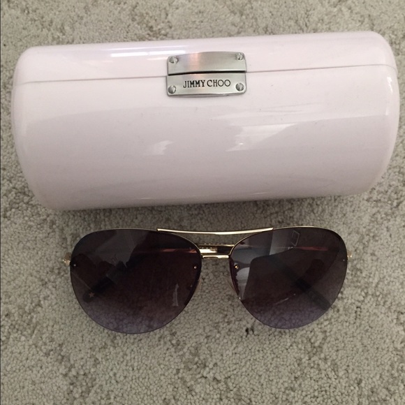 Jimmy Choo aviator sunglasses