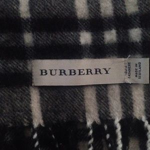 Authentic Burberry scarf