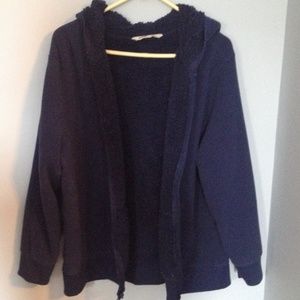 Old navy ladies XXL hooded Sherpa jacket