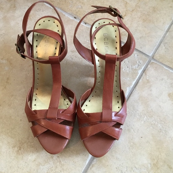 BCBG Brown sandals