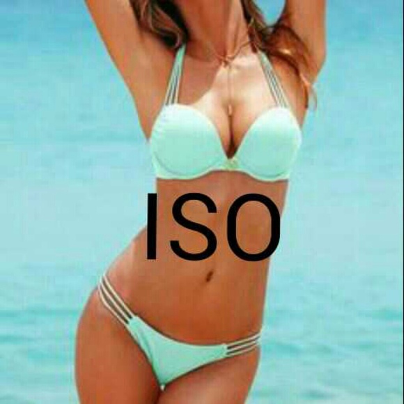 ISO VS push-up bikini top. 32-34 B