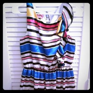 Colorful stripped dress