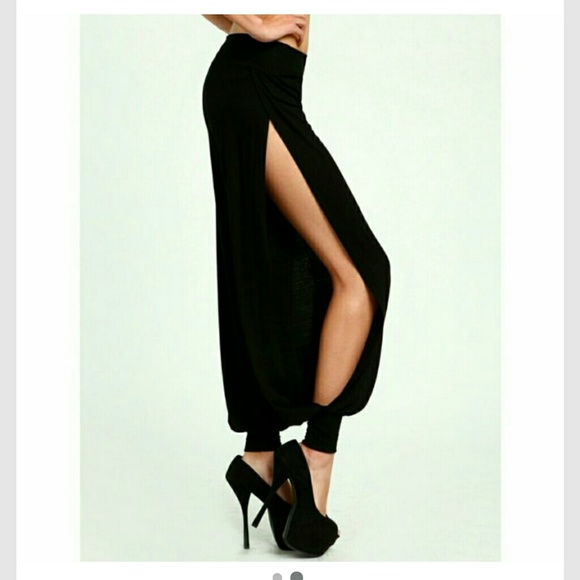 Black Harem Pants & Black Mini Dress Bundle