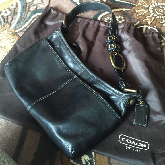 Coach leather purse