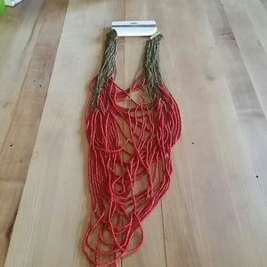 Long beaded necklace