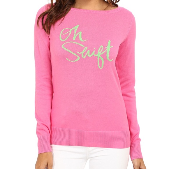 Lilly Pulitzer "Oh Shift!" Sweater
