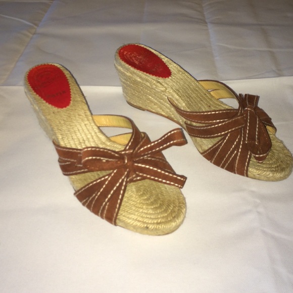 Loubitan Espadrille Wedge (40)