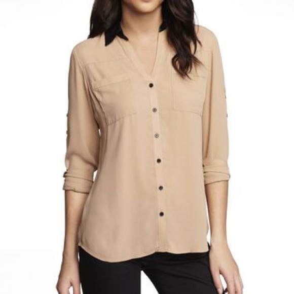 Express (Minus the) Leather Portofino Shirt