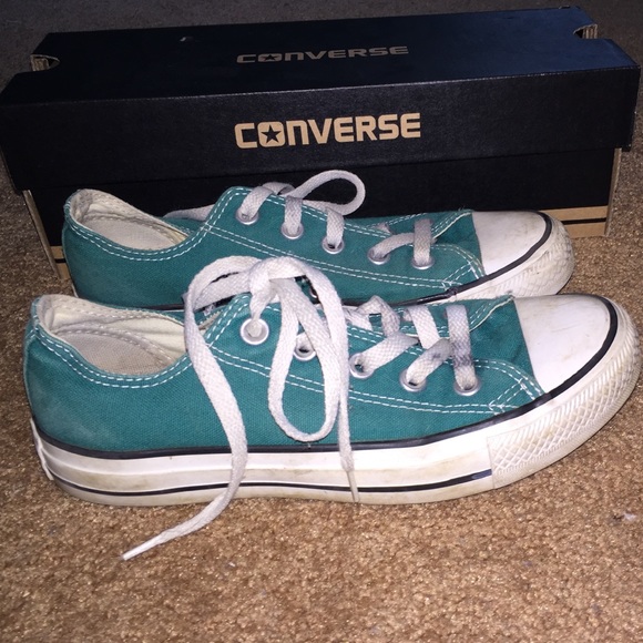 Teal converse